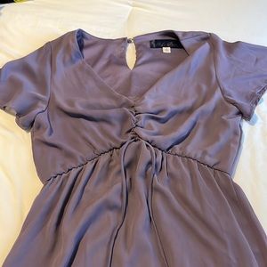 Blue Rain purple short formal dress